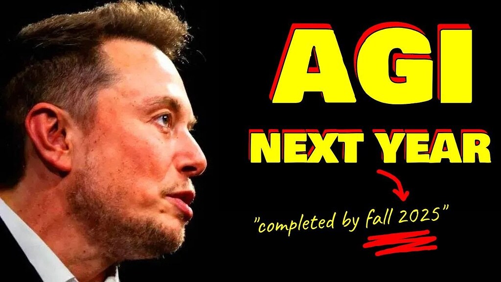 Elon Musk "AGI by 2025" STUNNING plans for "GIGAFACTORY of Compute