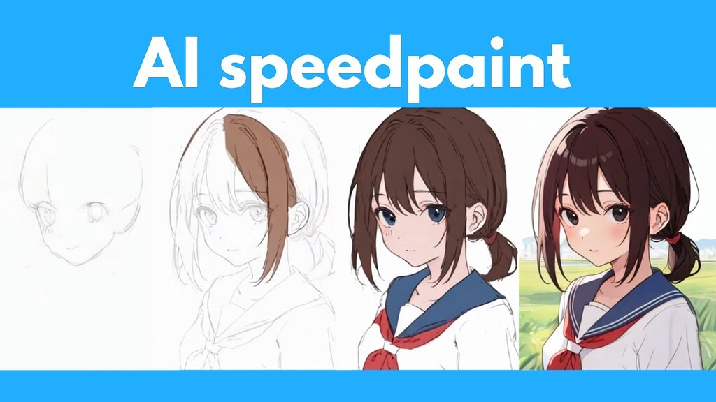 This INSANE AI creates the full drawing process - Free & open source ...
