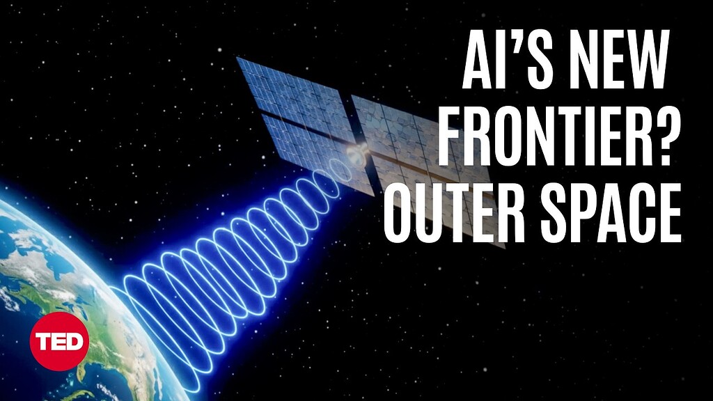 Let’s Build AI Data Centers in Space | Philip Johnston | TED - nvidia ...