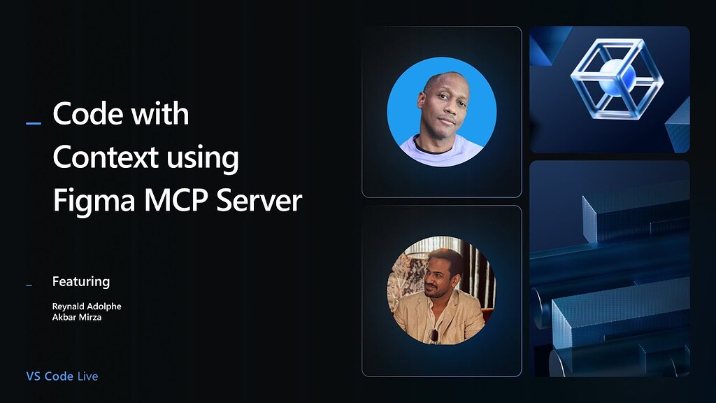 🔴 VS Code Live - Code with Context using Figma MCP Server - visual ...