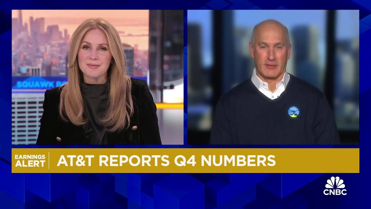 AT&T CEO John Stankey on Q4 results, 2025 outlook and impact of AI ...