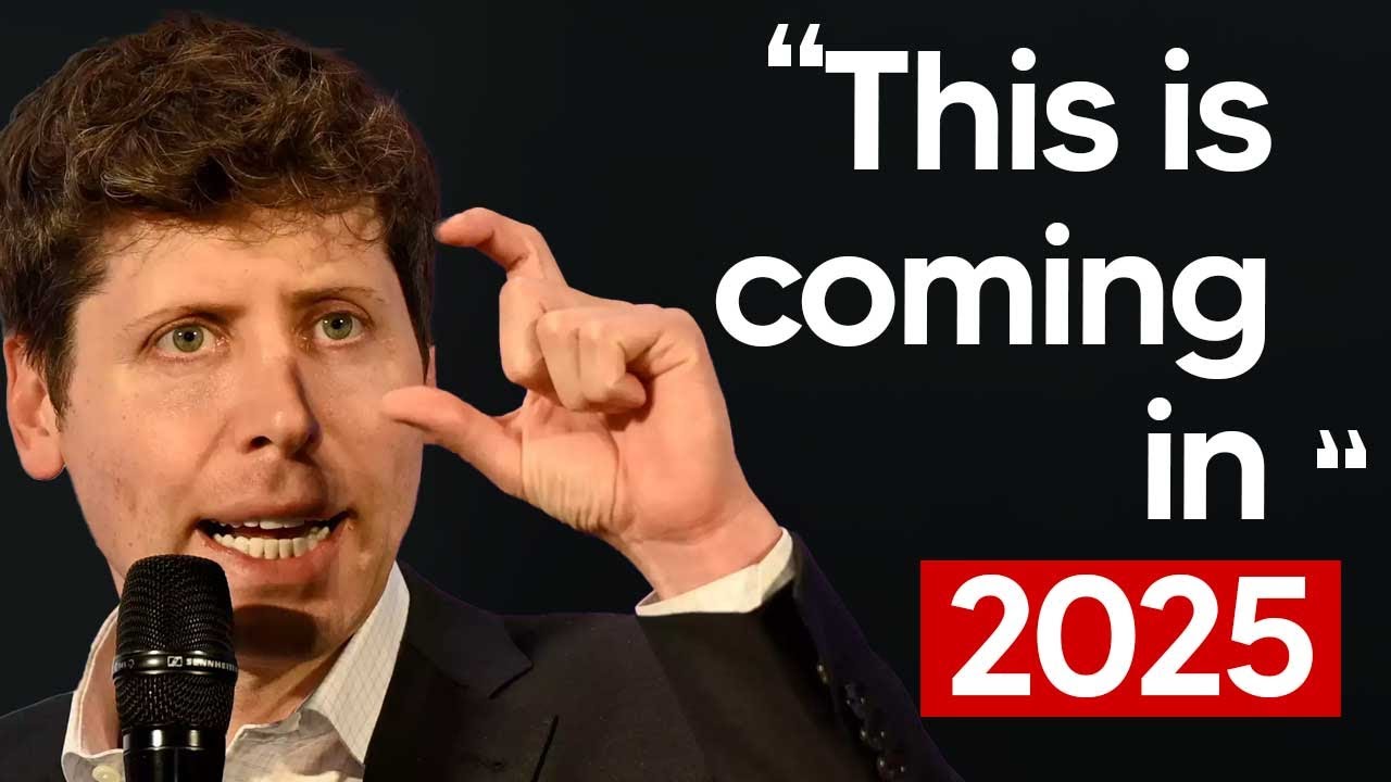 Sam Altman Reveals Whats Coming In 2025 (2025 AI Predictions) open