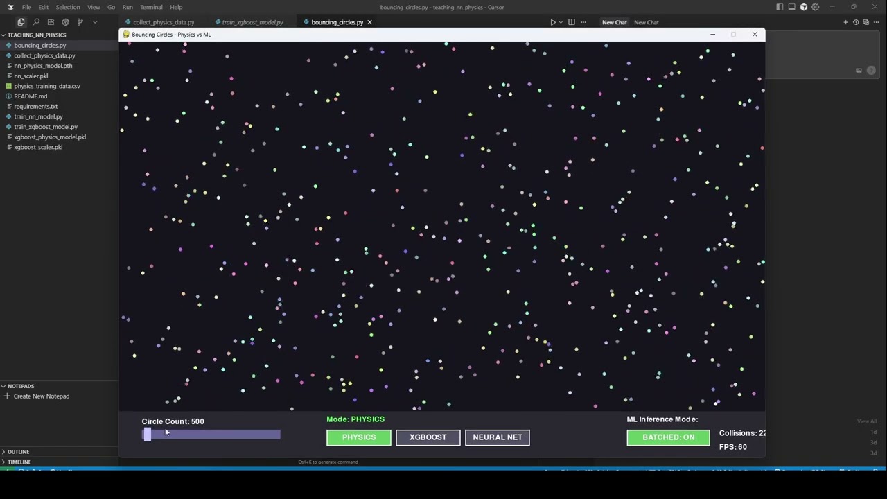 Simulating physics with Neural Networks - echohive - Art of Smart